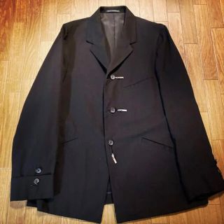 ヨウジヤマモト(Yohji Yamamoto)の★Yohji Yamamoto Homme ファスナーホール ジャケット★(テーラードジャケット)