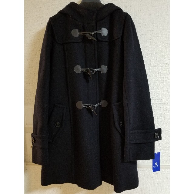 新品 ブルーレーベルクレストブリッジ ダブルクロスメルトン ダッフルコート 40