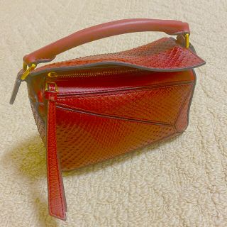 ロエベ(LOEWE)の富山様専用【LOEWE/ロエベ】限定パイソン革 パズルバッグ(ショルダーバッグ)