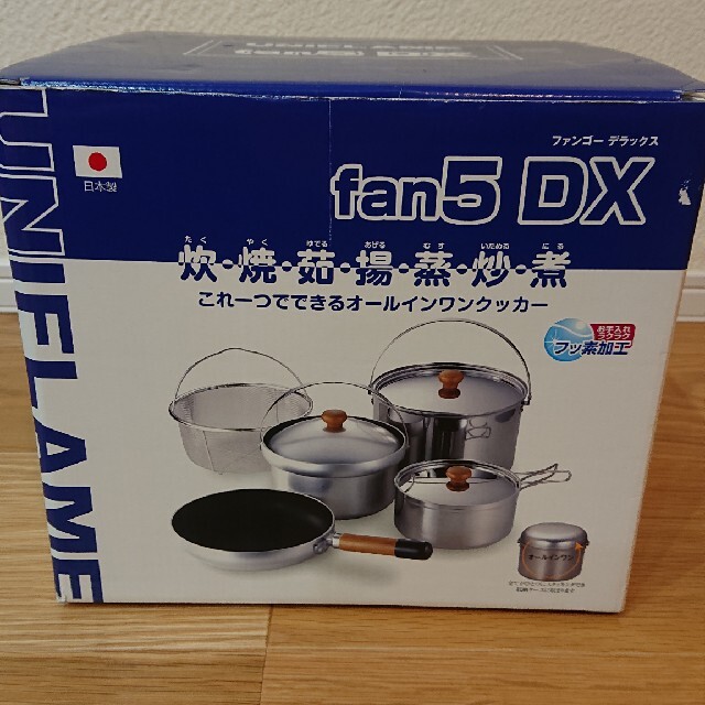 UNIFLAME(ユニフレーム)のユニフレーム fan5 DX ファンゴーデラックス スポーツ/アウトドアのアウトドア(調理器具)の商品写真