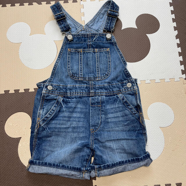 babyGAP(ベビーギャップ)のgap baby 5years 110cm デニムサロペット　 キッズ/ベビー/マタニティのキッズ服男の子用(90cm~)(パンツ/スパッツ)の商品写真