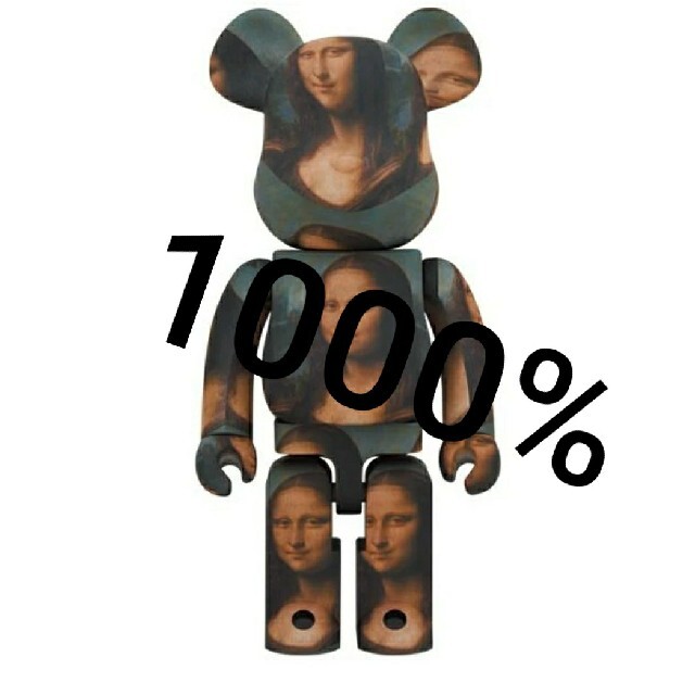 BE@RBRICK LEONARDDEVINCI Mona Lisa 1000%