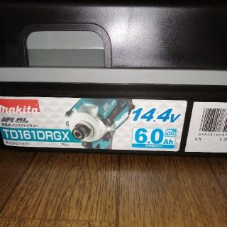 マキタ(Makita)のMakitaマキタTD161DRGXインパクトドライバー14.4v6A新品未使用(工具)