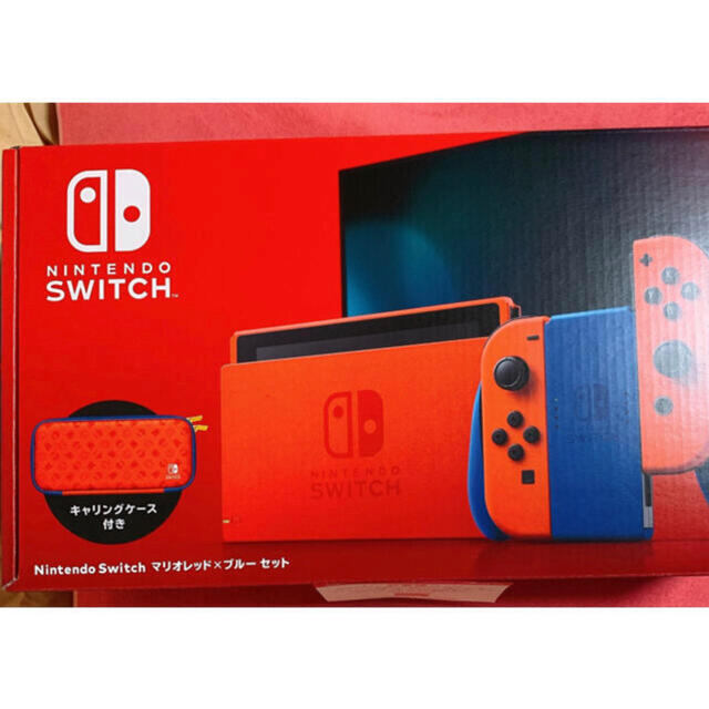 Switch本体Nintendo Switch マリオレッド×ブルーセット　新品未開封