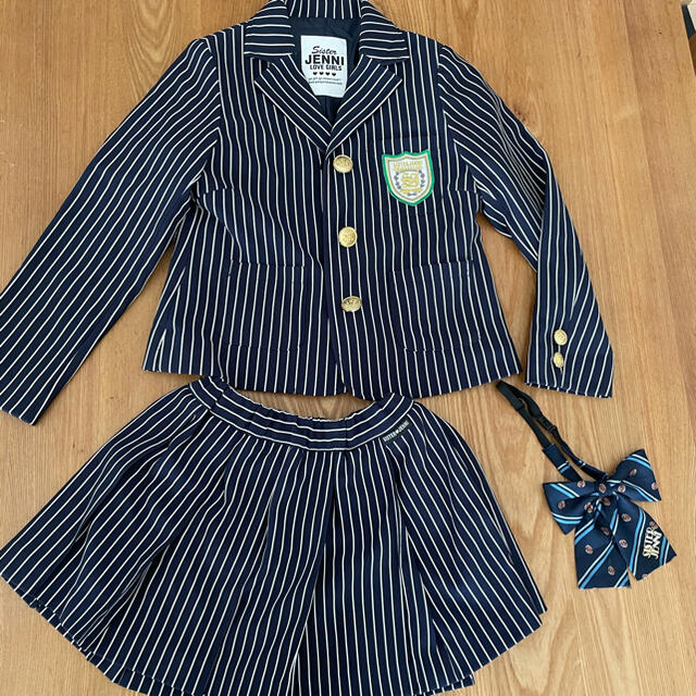 JENNI(ジェニィ)の小学校　入学式スーツ　120cm  Jenny  キッズ/ベビー/マタニティのキッズ服女の子用(90cm~)(ドレス/フォーマル)の商品写真