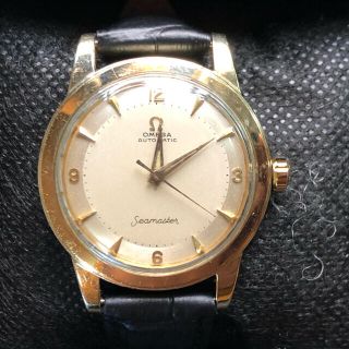 オメガ(OMEGA)のOMEGA 自動巻きシーマスター 14K GOLD FIELLDアンティーク(腕時計(アナログ))