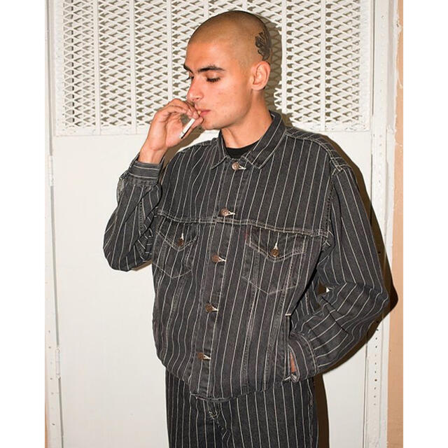 Supreme(シュプリーム)のSupreme Levi’s Pinstripe Trucker Jacket メンズのジャケット/アウター(Gジャン/デニムジャケット)の商品写真