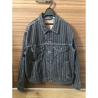 シュプリーム(Supreme)のSupreme Levi’s Pinstripe Trucker Jacket(Gジャン/デニムジャケット)