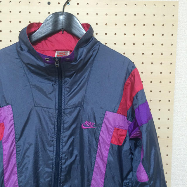 NIKE(ナイキ)の90's NIKE 銀タグ ナイロンブルゾン size:XS メンズのジャケット/アウター(ナイロンジャケット)の商品写真