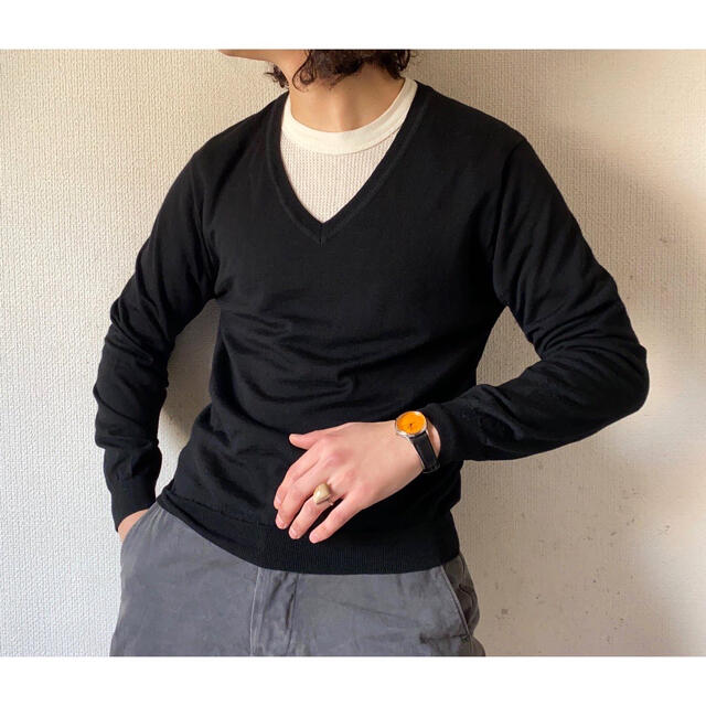 薄手 vintage 1996A/W issey miyake Vネックニット 薄手 vintage 1996A/W issey miyake Vネックニット