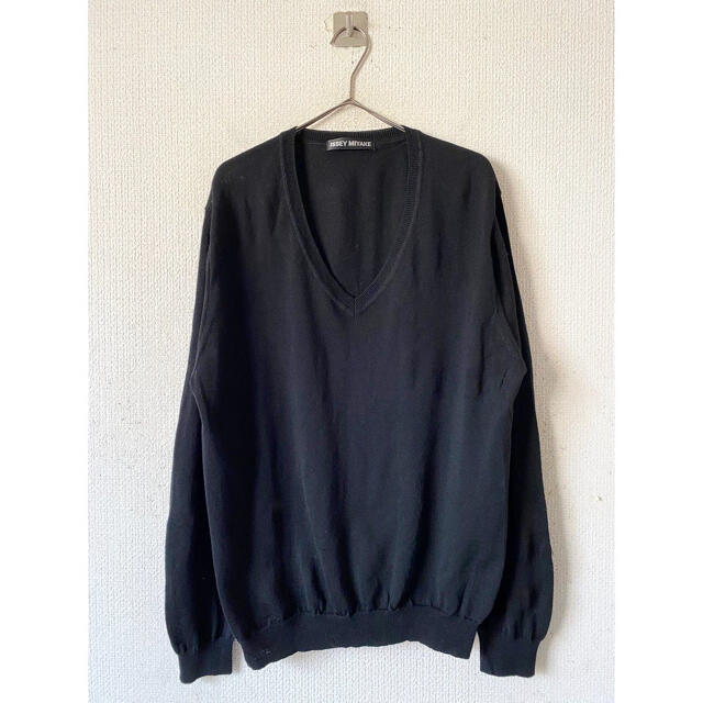薄手 vintage 1996A/W issey miyake Vネックニット 薄手 vintage 1996A/W issey miyake Vネックニット