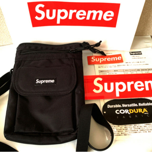 Supreme CORDURA®︎未使用ボックスロゴショルダーバック