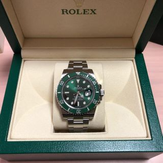 ロレックス(ROLEX)のロレックス サブマリーナデイト 116610LV(グリーン)①(腕時計(アナログ))