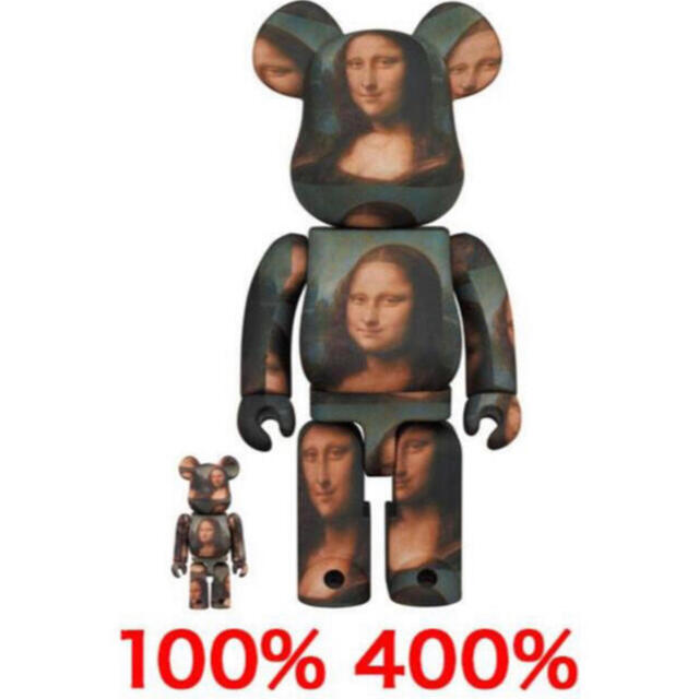 MEDICOM TOY(メディコムトイ)のBE@RBRICK VINCI Mona Lisa400% エンタメ/ホビーのフィギュア(その他)の商品写真