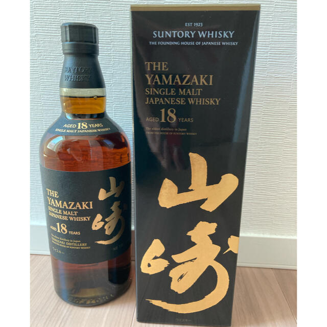 サントリー 山崎18年 箱付き マイレージ付き 送料無料 www ...