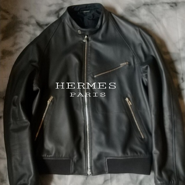 最新コレックション - Hermes 極美品 ブルゾン リバーシブル