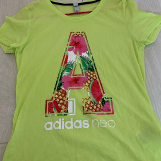 アディダス(adidas)の値下げ❗adidas レディース Tシャツ 極美品(Tシャツ(半袖/袖なし))