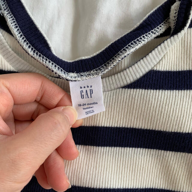 babyGAP(ベビーギャップ)のbaby gap Tシャツ トップス キッズ/ベビー/マタニティのベビー服(~85cm)(Ｔシャツ)の商品写真