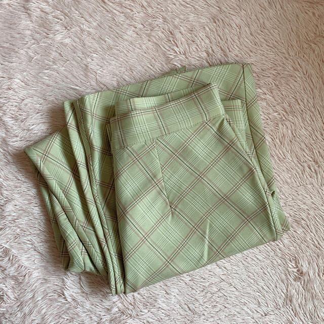 EDIT.FOR LULU(エディットフォールル)の【kanoさま専用】the virgins argyle check pant  レディースのパンツ(カジュアルパンツ)の商品写真