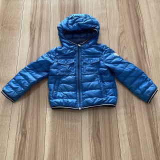 モンクレール(MONCLER)のモンクレール　ダウンパーカー　ベビー　キッズ　青　ブルー(ジャケット/コート)