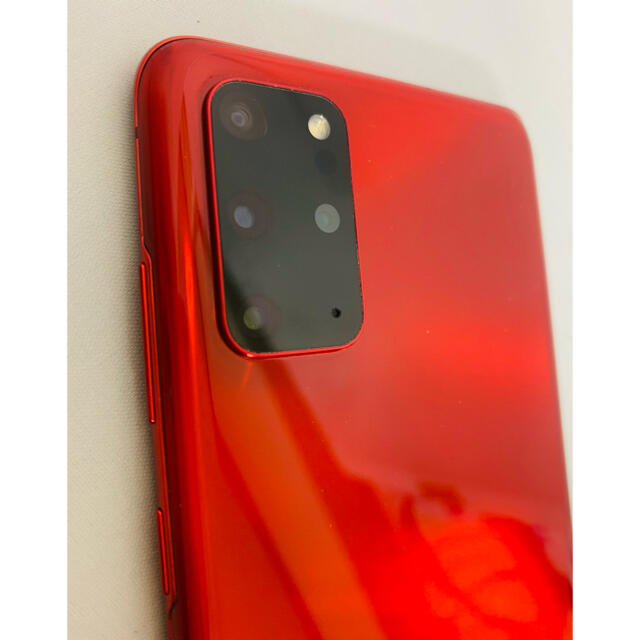 SAMSUNG - Galaxy S20+5G 256GB Aura Red SIMフリーの通販 by Yuri