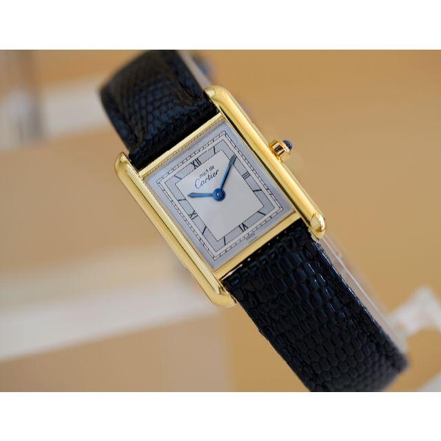 Cartier(カルティエ)の 美品 カルティエ マスト タンク シルバー ローマン SM Cartier  レディースのファッション小物(腕時計)の商品写真