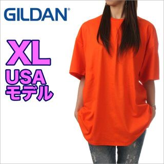 ギルタン(GILDAN)の【新品】ギルダン 半袖 Tシャツ XL オレンジ GILDAN 無地(Tシャツ(半袖/袖なし))