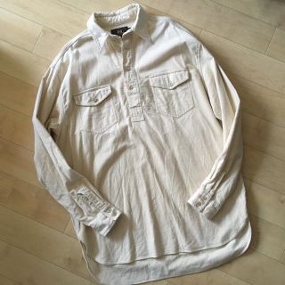 ダブルアールエル(RRL)のRRL プルオーバーシャツ　L(シャツ)