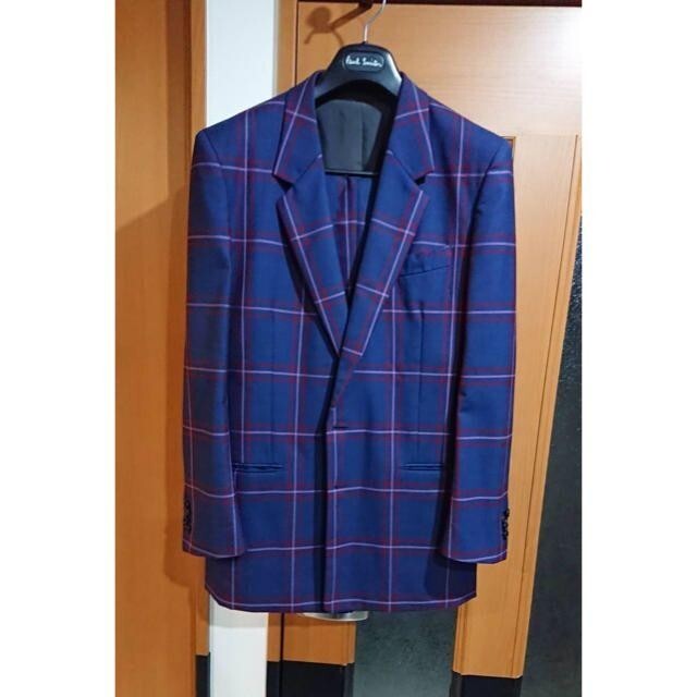 経典ブランド Paul ハイコントラストチェックセットアップスーツ 19ss
