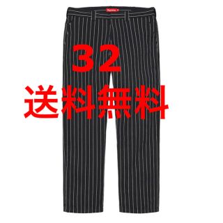 シュプリーム(Supreme)のSupreme Work Pant Black Stripe 21ss(ワークパンツ/カーゴパンツ)