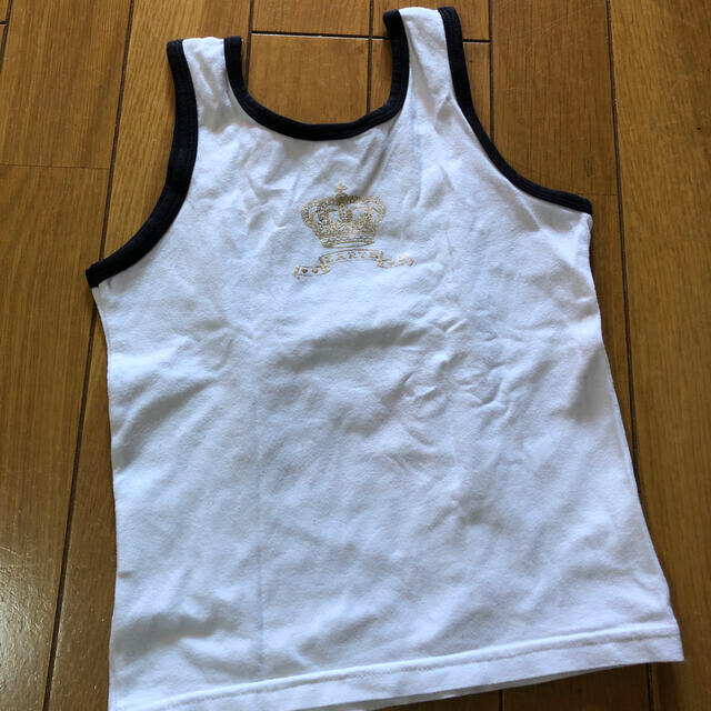 EARTHMAGIC(アースマジック)のアース タンクトップ 120 キッズ/ベビー/マタニティのキッズ服女の子用(90cm~)(Tシャツ/カットソー)の商品写真