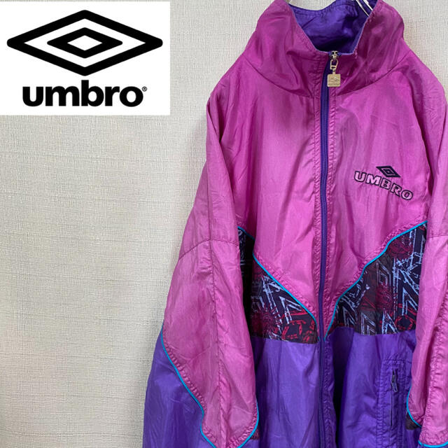 UMBRO - 【umbro】アンブロ ナイロンジャケット ワンポイントロゴ入り