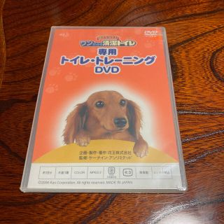 カオウ(花王)の【未使用】犬のトイレのトレーニングDVD(犬)