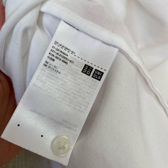 UNIQLO(ユニクロ)のユニクロ 7分袖ブラウス レディースのトップス(シャツ/ブラウス(長袖/七分))の商品写真