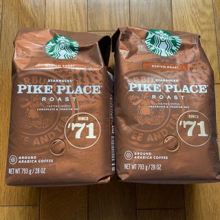 スターバックスコーヒー(Starbucks Coffee)のスターバックス パイクプレイスロースト コーヒー豆 コストコ 粉(コーヒー)