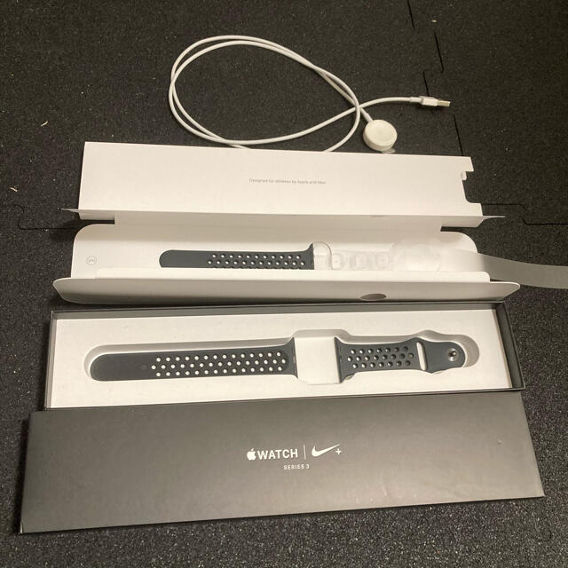 Apple Watch - APPLE WATCH3 NIKE+ 42 SGAL ANTBK140-210…の通販 by