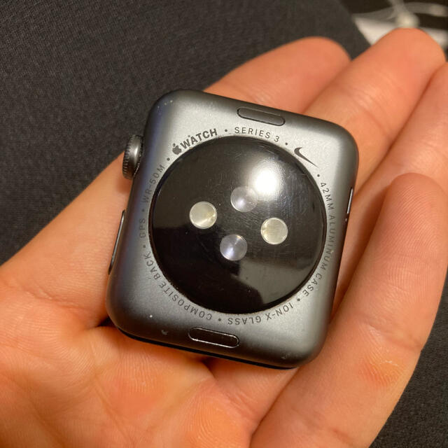 Apple Watch - APPLE WATCH3 NIKE+ 42 SGAL ANTBK140-210…の通販 by