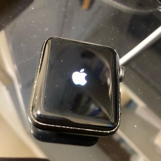 Apple Watch - APPLE WATCH3 NIKE+ 42 SGAL ANTBK140-210…の通販 by