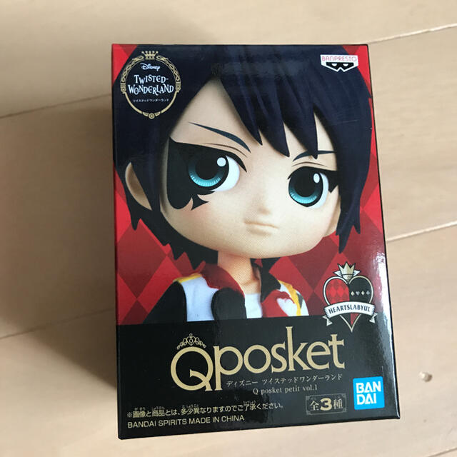 BANDAI(バンダイ)のツイステッドワンダーランド Qposket petit 3点セット エンタメ/ホビーのフィギュア(アニメ/ゲーム)の商品写真