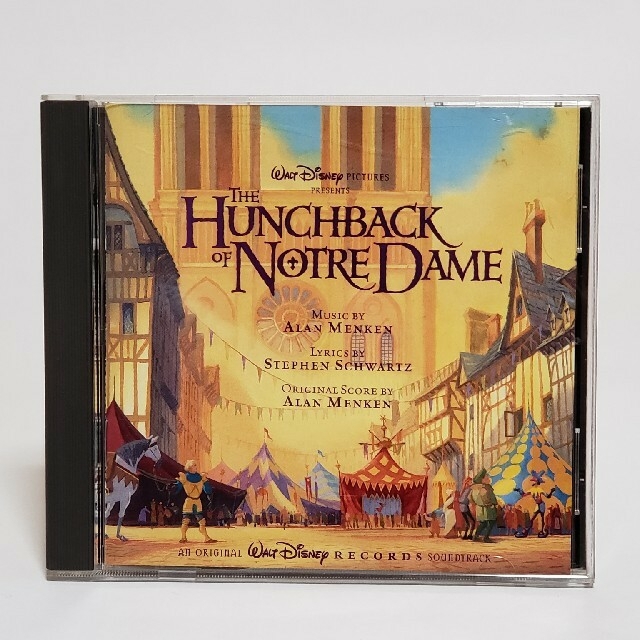 Disney(ディズニー)のCD「THE HUNCHBACK OF NOTREDAME」輸入盤（R96） エンタメ/ホビーのCD(ポップス/ロック(洋楽))の商品写真