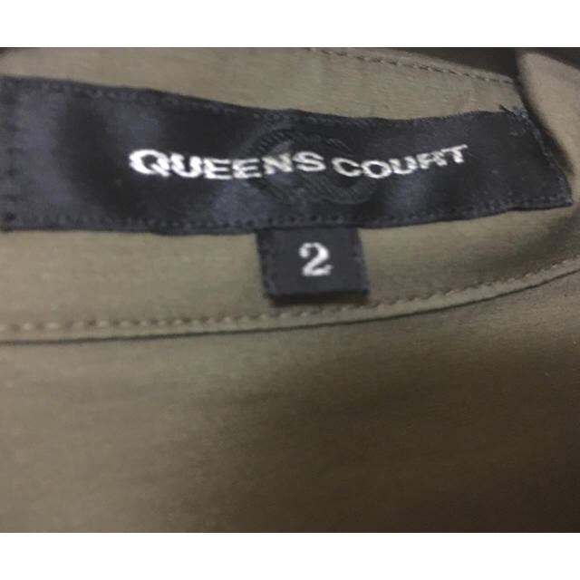 QUEENS COURT(クイーンズコート)のクイーンズコート♡シャツワンピース レディースのワンピース(ひざ丈ワンピース)の商品写真