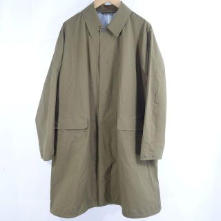 デサント(DESCENTE)のDESCENTE PAUSE OVER COAT BEIGE 大名(ステンカラーコート)