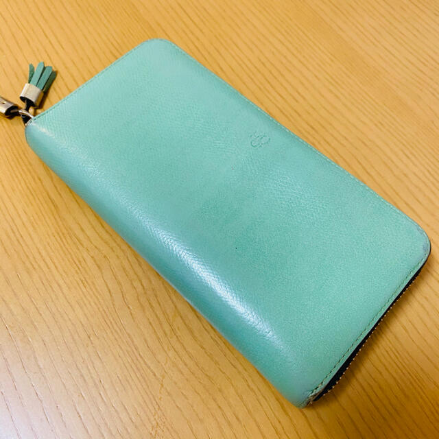 最終値下げ!Epoi Shiki シキ ラウンドファスナー 長財布 ひすい | フリマアプリ ラクマ