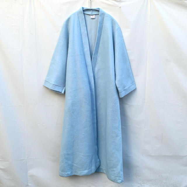 Vintage Fleece gown / Light blue