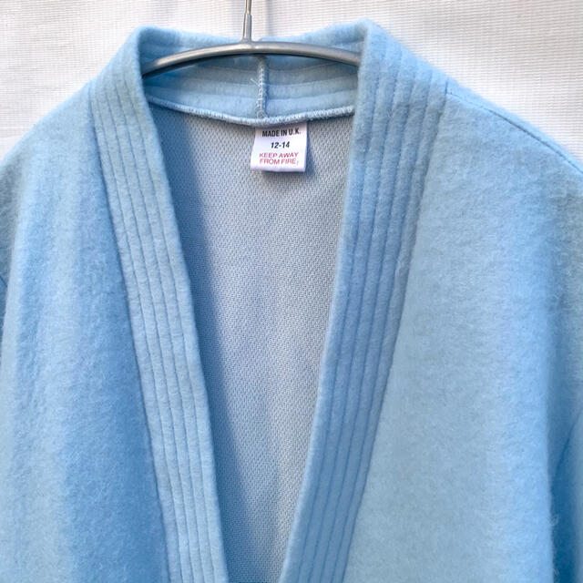 Grimoire(グリモワール)のVintage Fleece gown / Light blue レディースのジャケット/アウター(ガウンコート)の商品写真
