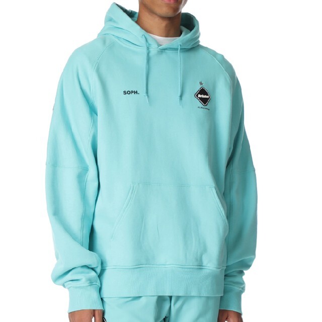 21ss f.c.r.b EMBLEM hoodie Tiffany L