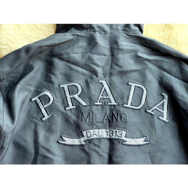 値下【イタリア製】PRADA プラダ マウンテンパーカー フルジップパーカー