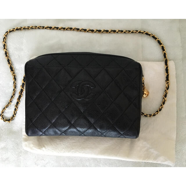 CHANEL(シャネル)のシャネル ☆キャビアスキン チェーンショルダーバッグ レディースのバッグ(ショルダーバッグ)の商品写真