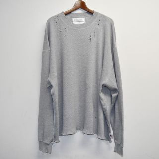 DAIRIKU Thrift Thermal Tee  CONCRETE (スウェット)