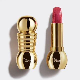 クリスチャンディオール(Christian Dior)のディオール ベルベットタッチ　グリッタリーローズ(口紅)